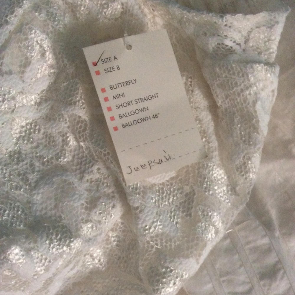 Lace Bridal Jumpsuit - Picture 7 of 8